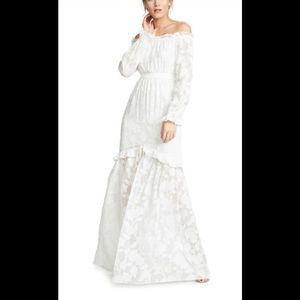 Rachel Zoe Laylah Gown in ecru